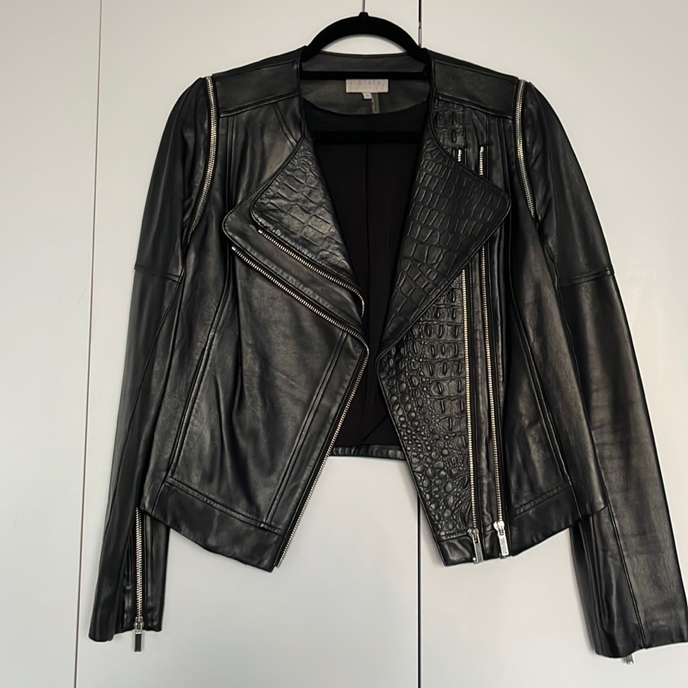 1. State Leather Jacket
